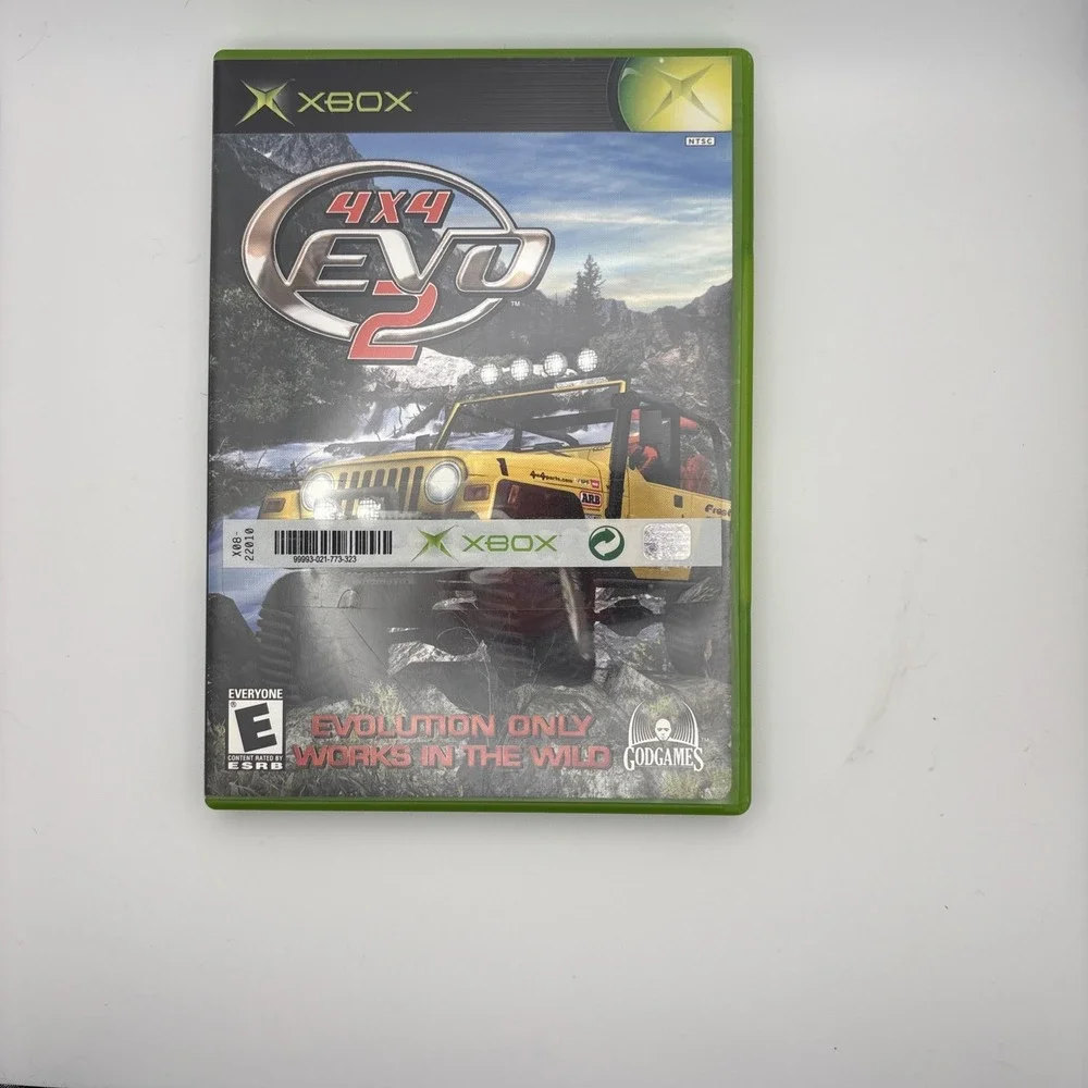Microsoft Xbox 4x4 EVO 2 Racing Game 2001 NTSC-U/C Godgames Tested